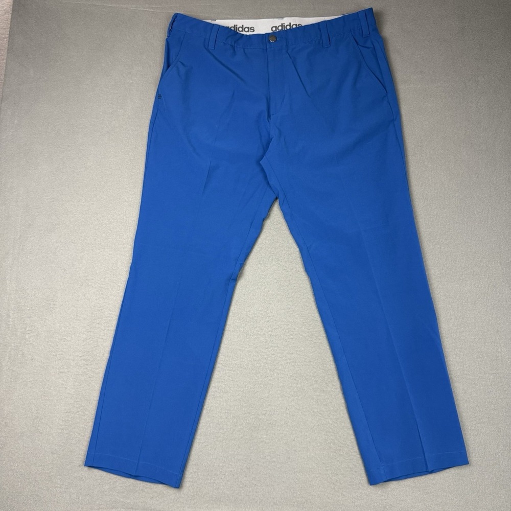 Adidas Golf Stretch Pants Men's 36x30 Royal Blue‎ Lightweight
